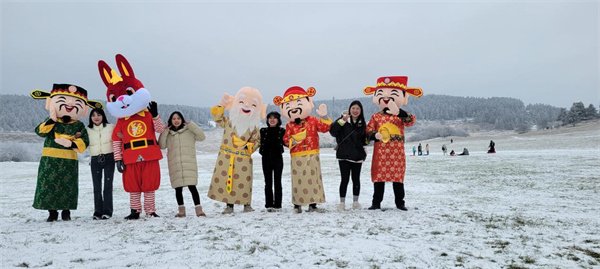 大年初一喜迎新春 武隆景区给大家“拜年”啦！