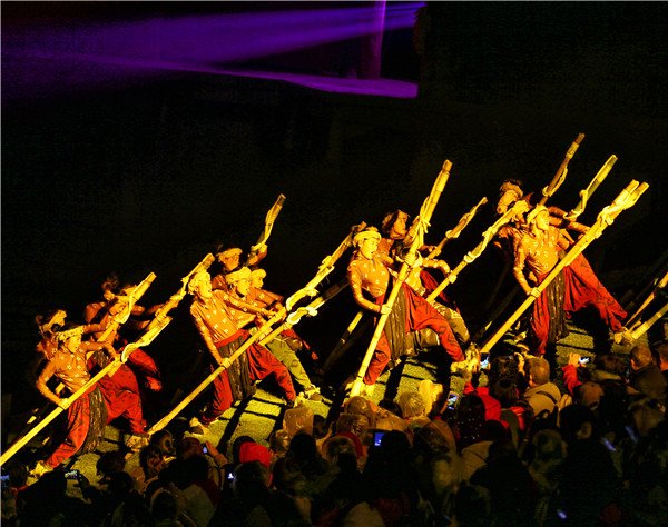 今年1-8月 《印象武隆》接待游客8万余人