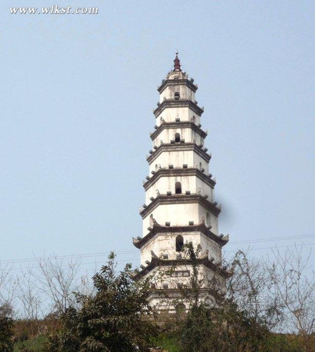 川江标志性古建筑――风水塔