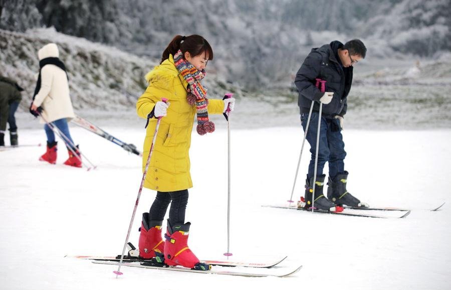 冬季仙女山滑雪攻略