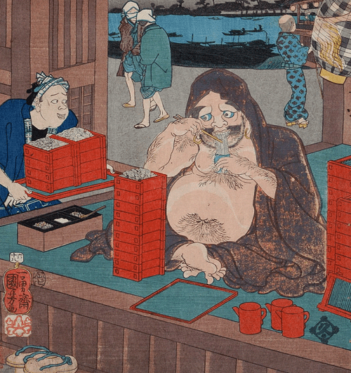 原创日本古代「大胃王」有多能吃？