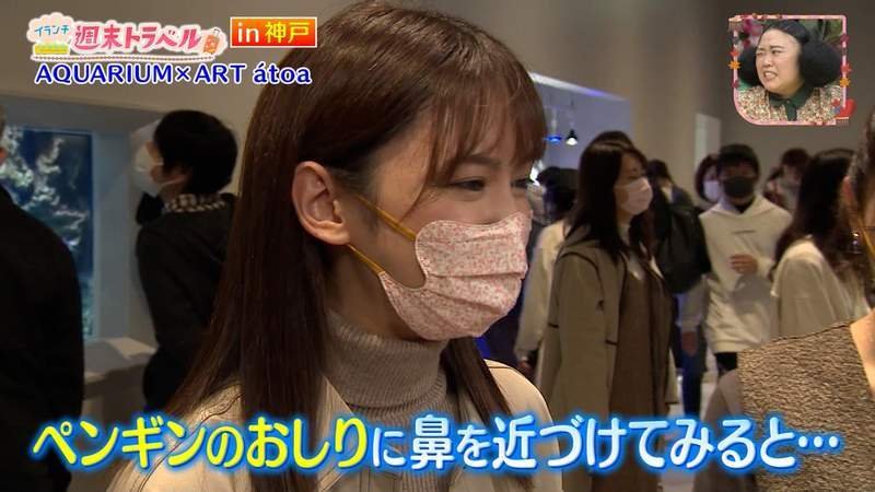 日本水族馆《体验企鹅屁股味道的装置》美少女闻了一下就原地升天了 日本水族馆《体验企鹅屁股味道的装置》美少女闻了一下就原地升天了