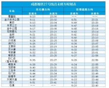 成都地铁27号线最新消息，成都地铁27号线通车时间